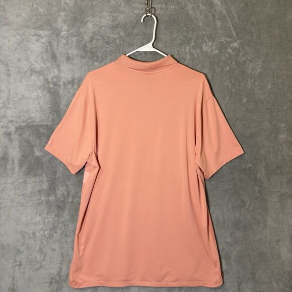 Nike Golf Tour Performance Dri-Fit Polo Shirt L Peach Mickey Mouse Disney READ - Picture 4 of 12